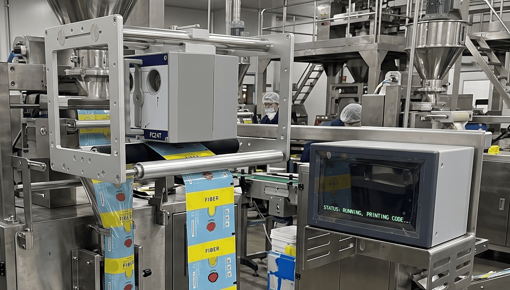 TM-FC24T-Rc & TM-FC24T-Lc เครื่องพิมพ์ระบบ TTO Thermal Transfer Overprinting