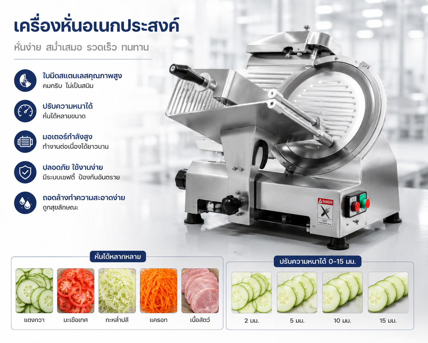 เครื่องหั่นเอนกประสงค์